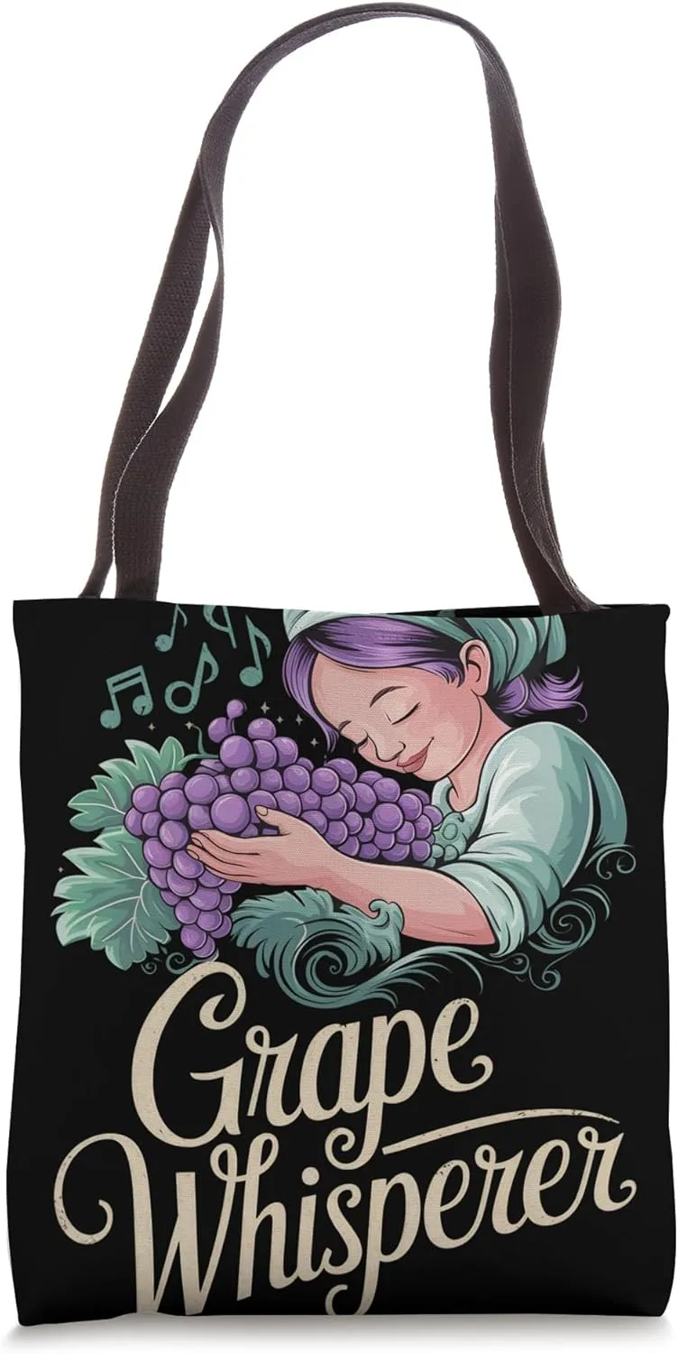 Grape Whisperer Winemaker Tote Bag