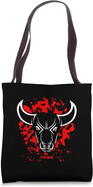Gym Bull Head Red Cool Fitness Workout Gym Training Tote Bag