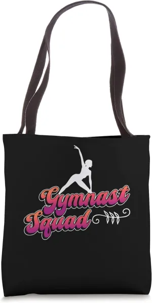 Gymnast Squad Artisti Gymnastics Athletics Tote Bag