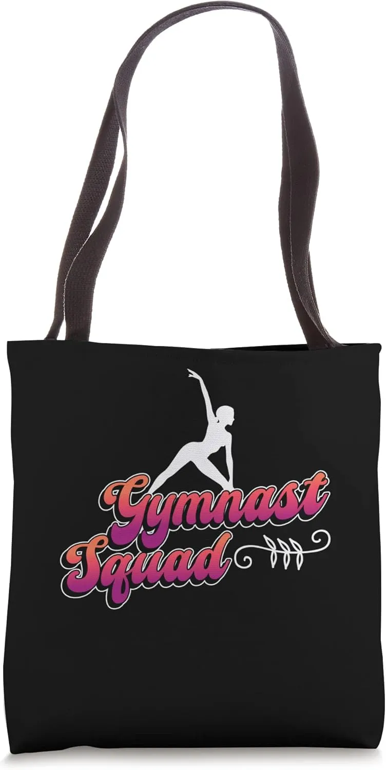 Gymnast Squad Artisti Gymnastics Athletics Tote Bag
