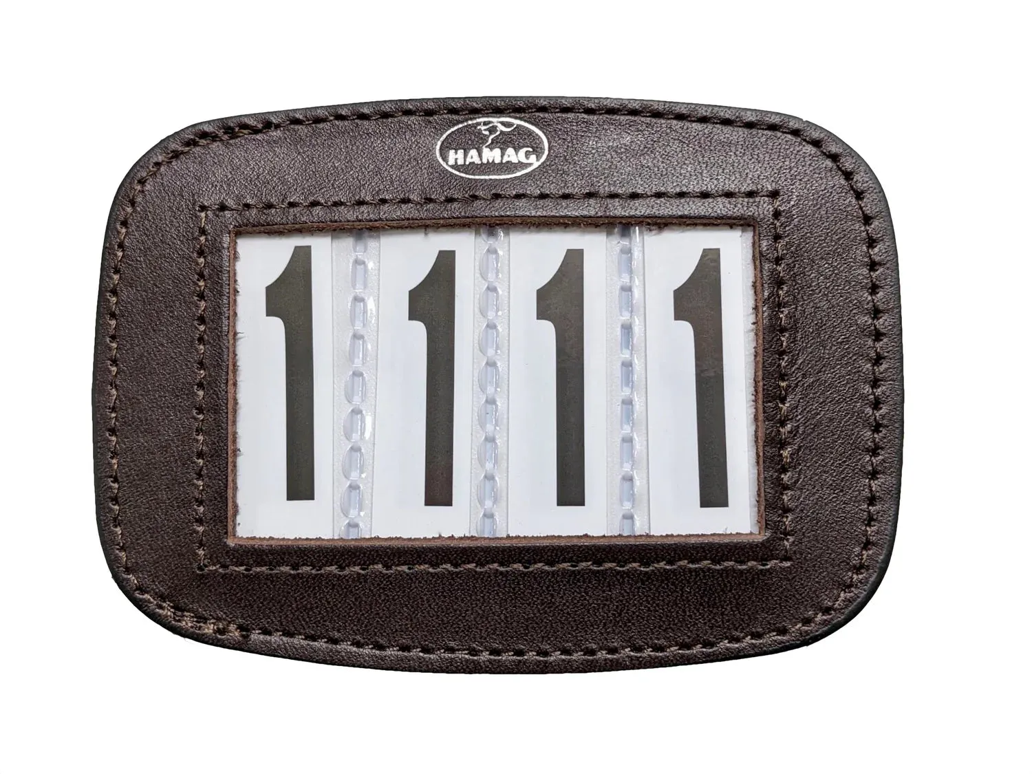 Hamag Leather Halter Number Holders
