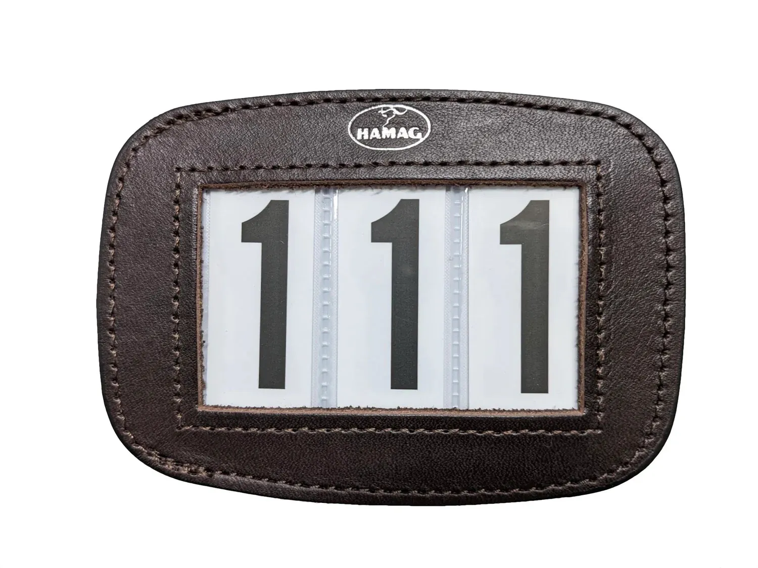 Hamag Leather Halter Number Holders