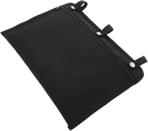 Hanging Hidden Storage Bag with Zipper Secret Document Holder Cozy Coat Hanger Diversion Bag for Travel