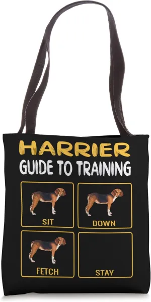 Harrier Guide To Training Dog Obedience Tote Bag