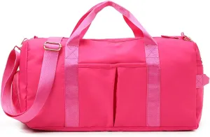 HBJWOV Dry and Wet Separation Women's Swimming Fitness bag Can Be Set Rod Luggage Large Capacity Leisure Yoga bag Travel bag