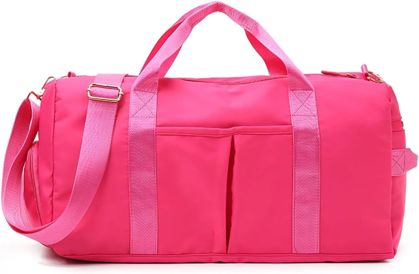 HBJWOV Dry and Wet Separation Women's Swimming Fitness bag Can Be Set Rod Luggage Large Capacity Leisure Yoga bag Travel bag