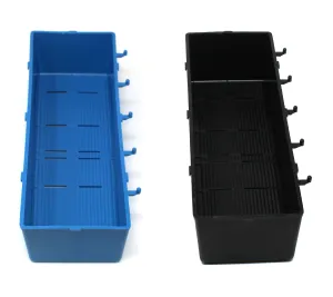 Heavy Duty Peg Board Storage Bin - Parts Storage Bins Hooks to Peg Tool Board Workbench Craft