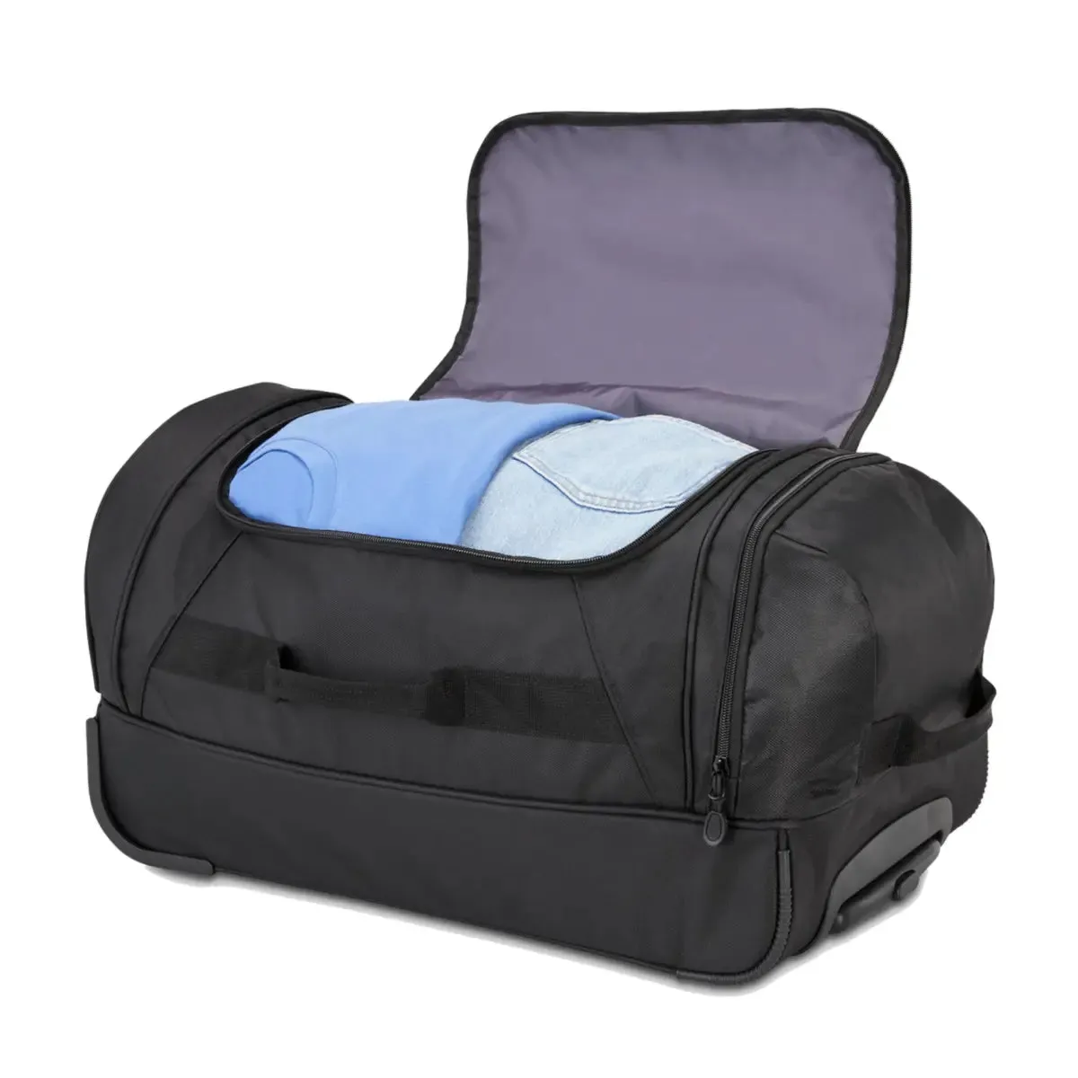 High Sierra Boxed 55 cm Carry-on Wheeled Duffle - Black