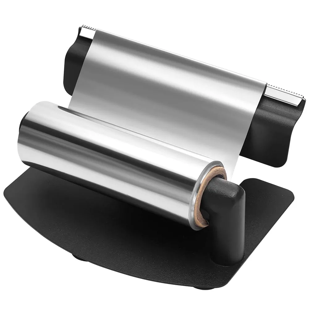Highlighting Foil Dispenser, Salon Tool for Efficient Aluminum Foil Cutting and Hair Foil Applications, Dispenser Foil Cutting Tool Silver Foil for Salon Barber