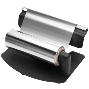 Highlighting Foil Dispenser, Salon Tool for Efficient Aluminum Foil Cutting and Hair Foil Applications, Dispenser Foil Cutting Tool Silver Foil for Salon Barber
