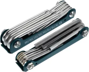 Homoyoyo 2pcs Folding Wrench - Bike Multitools with - Compact Handy Wrench for Repairing Bikes and Motorcycles Mechanic Tool Kit