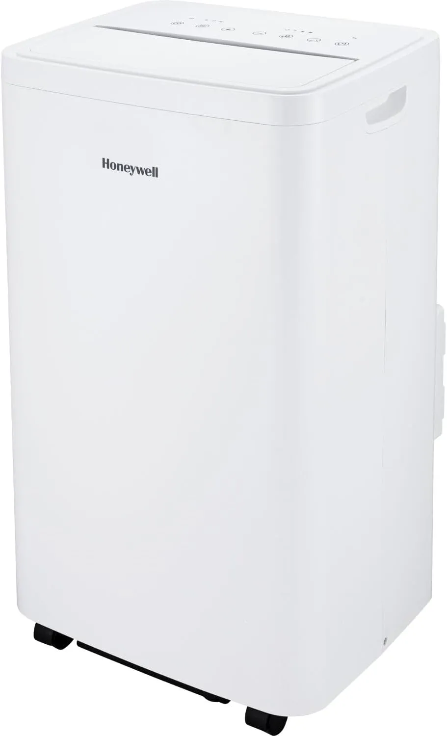 Honeywell 14,500 BTU Portable Air Conditioner for Rooms up to 700 Sq Ft, with Dual Hose & 101 Pint Dehumidifier, Includes Remote Control and Window Kit, HW4CEDVWW0, White (10,000 BTU SACC)
