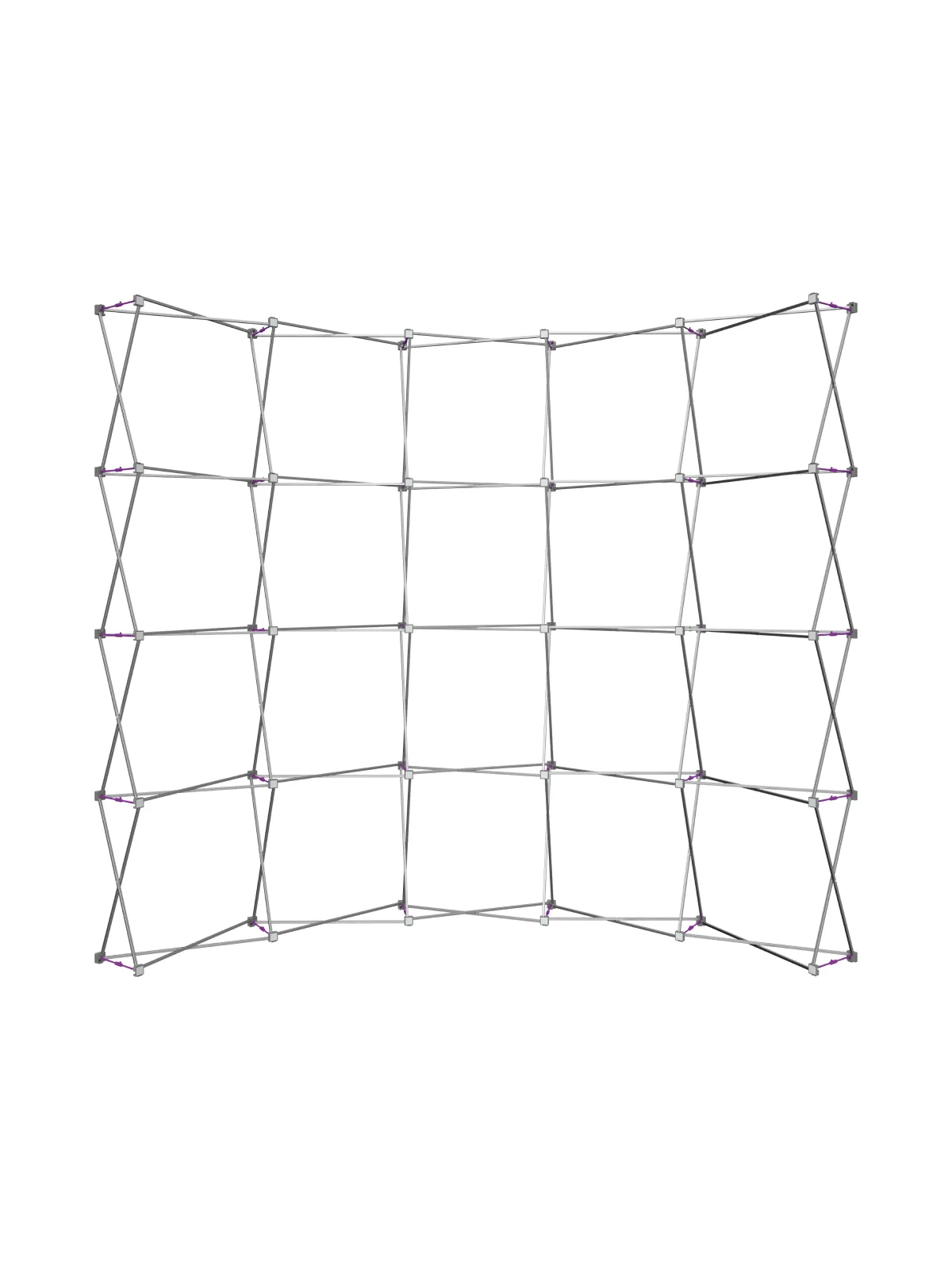 Hopup™ Curved Full Height Tension Fabric Display - 13 ft