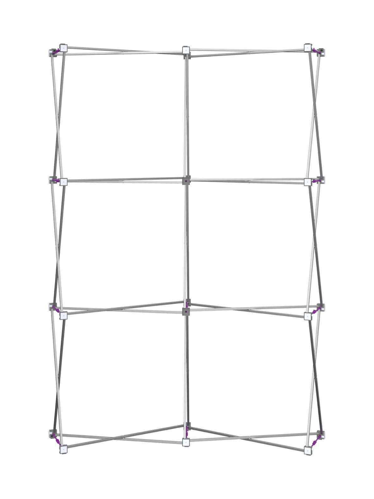 Hopup™ Curved Full Height Tension Fabric Display - 5 ft