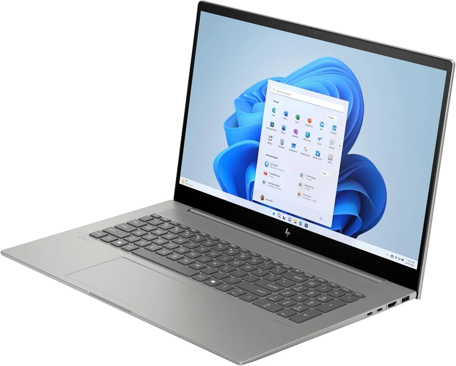HP Envy 17t 17.3" Touchscreen FHD IPS Laptop (Intel Ultra 7-155H 16-Core 3.8GHz, 64GB RAM, 2TB PCIe SSD, Intel Arc, Backlit KYB, 2 Thunderbolt 4, WiFi 6E, BT 5.3, Win 11 Home) Bundle w/DKZ Hub