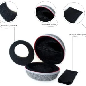HQ Charcoal Grey Single Watch Case