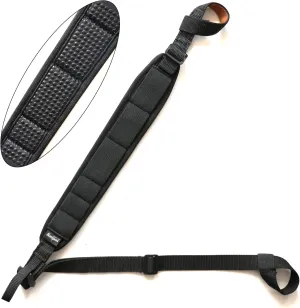 HUNTPAL 2 Point No Drill Non-Swivel Gun Sling with Anti-Slip Silicone Dots Coating,12/20 Gauge Shotgun with Accessories and Shell Holders, Neoprene Padded Comfortable Shoulder Strap
