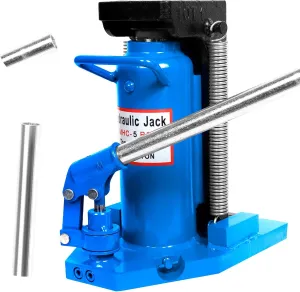 Hydraulic Claw Jack - 5Ton/10Ton Toe Jack - Heat-Treated Steel, 16.9" Max Height Heavy Duty Jack Lift for Car Repair, Machinery & Industrial Use (10 Ton)