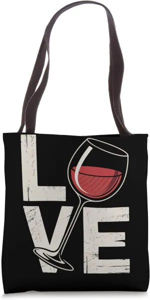 I Love Wine Sommelier Tote Bag