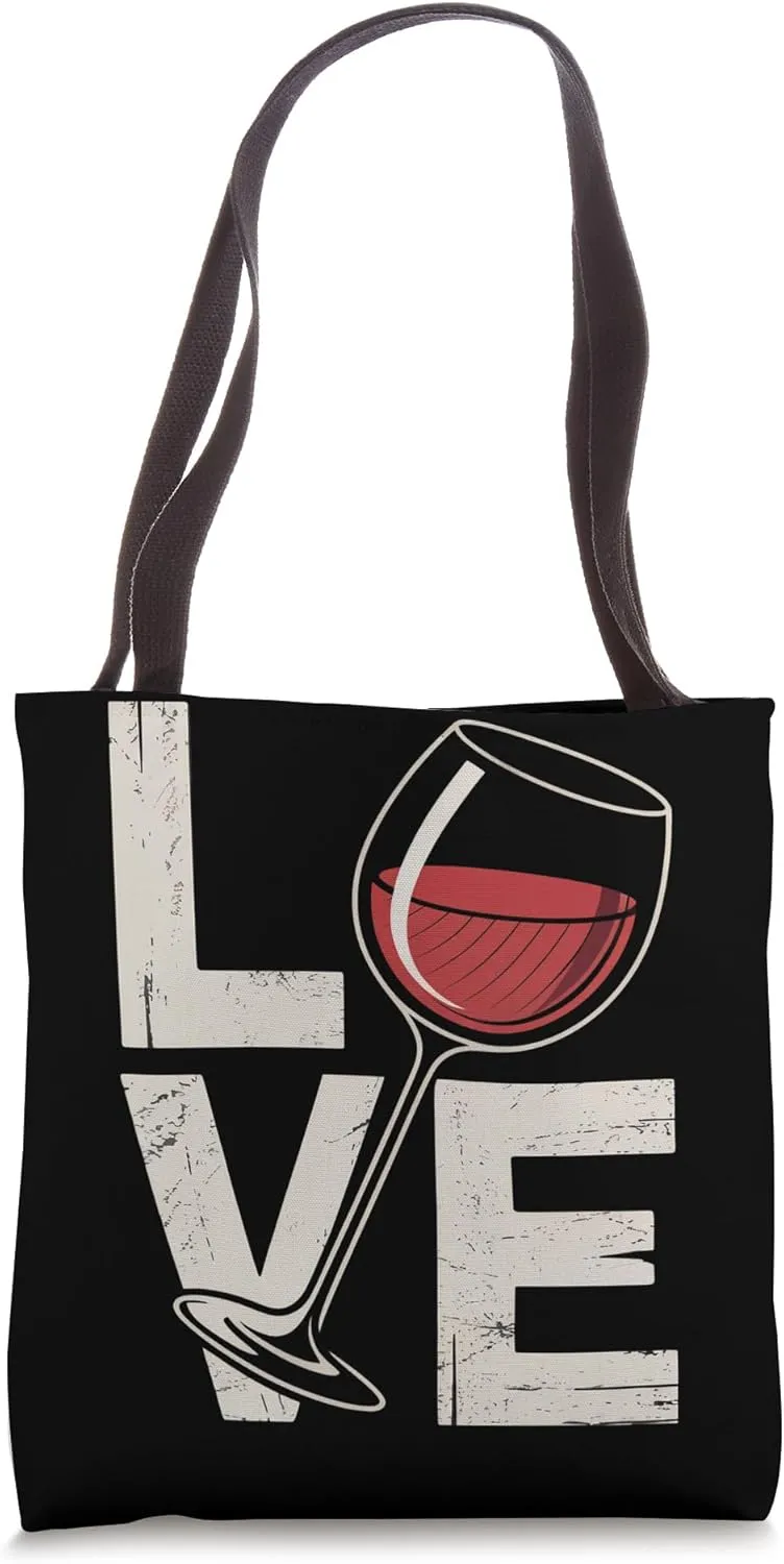 I Love Wine Sommelier Tote Bag