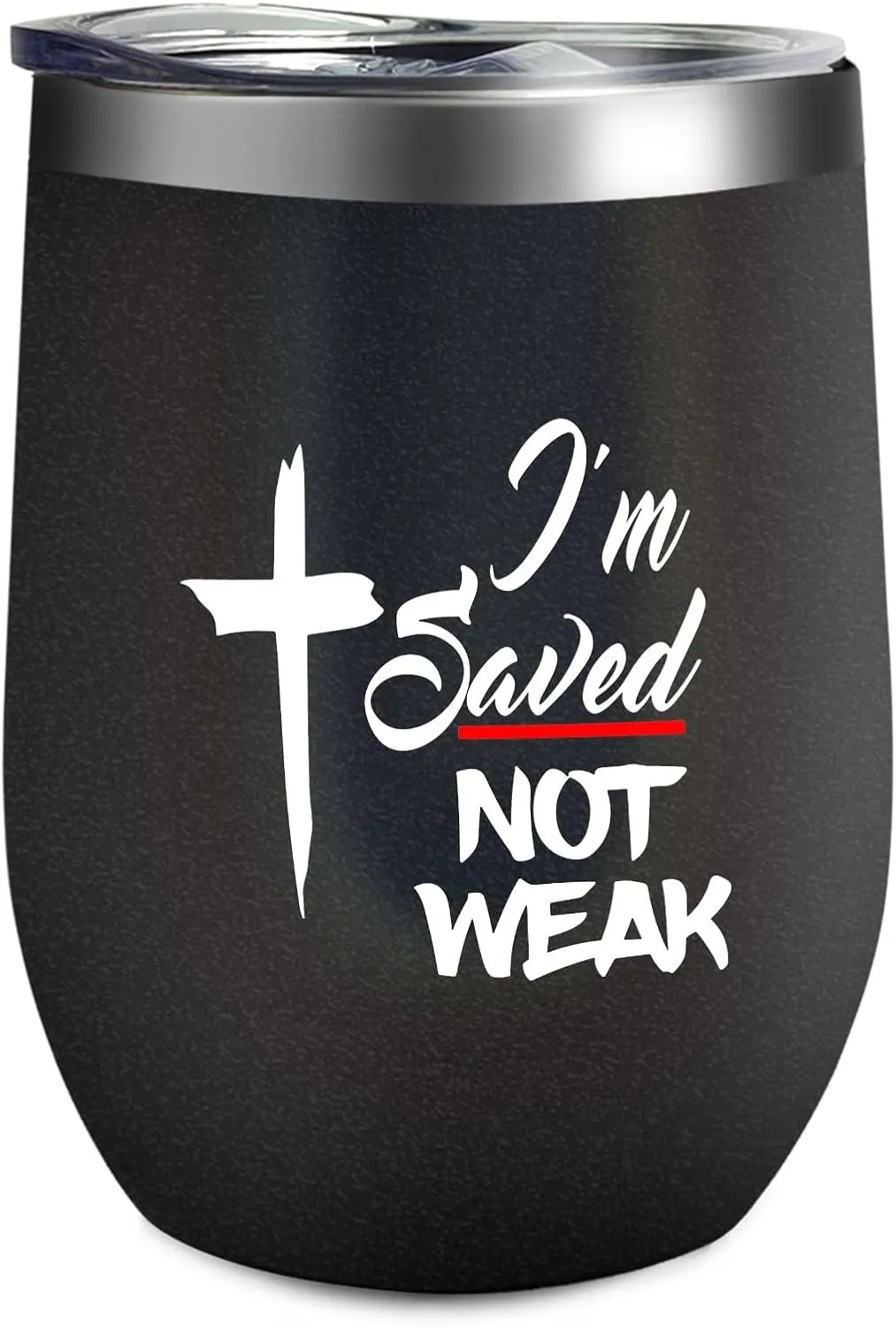 I'm Not For The Weak 12 Oz Travel Water Bottle With Lid Awesome Mug Vintage Gifts For Wife
