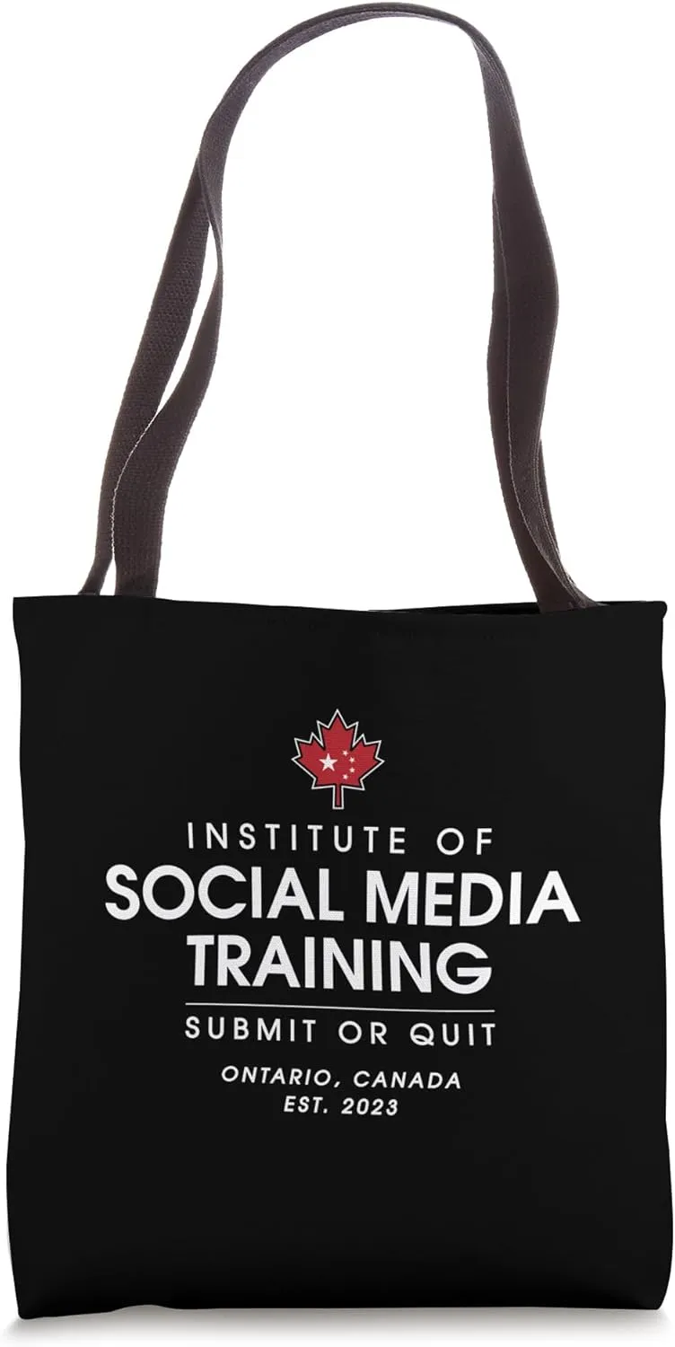 Institute Of Social Media Training Tote Bag