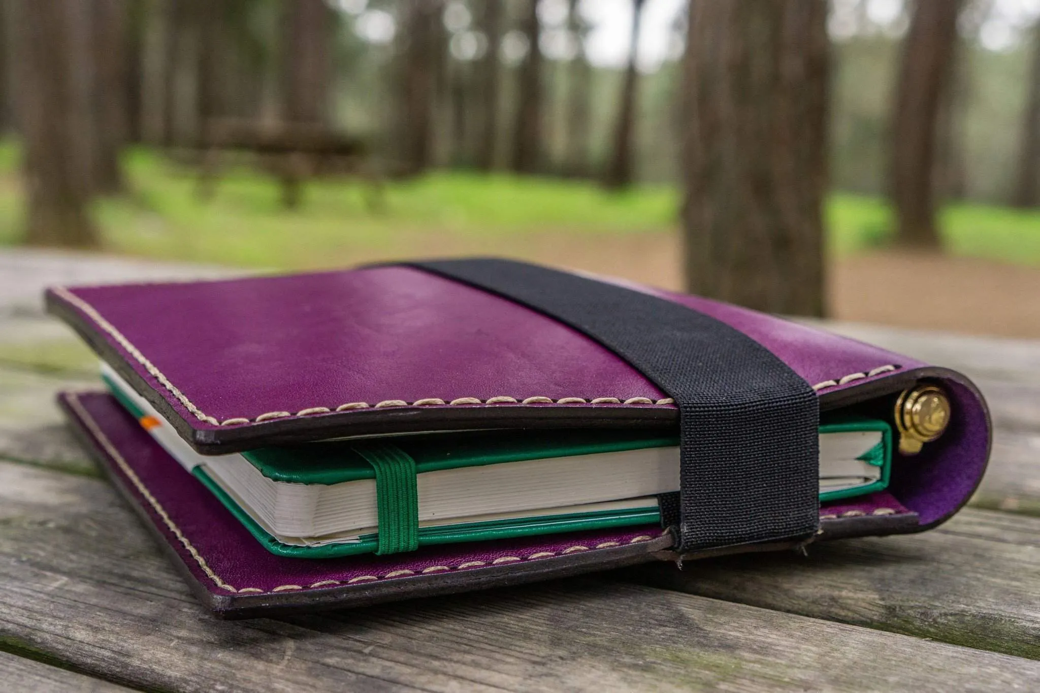 iPad Mini & Large Moleskine Cover - Purple