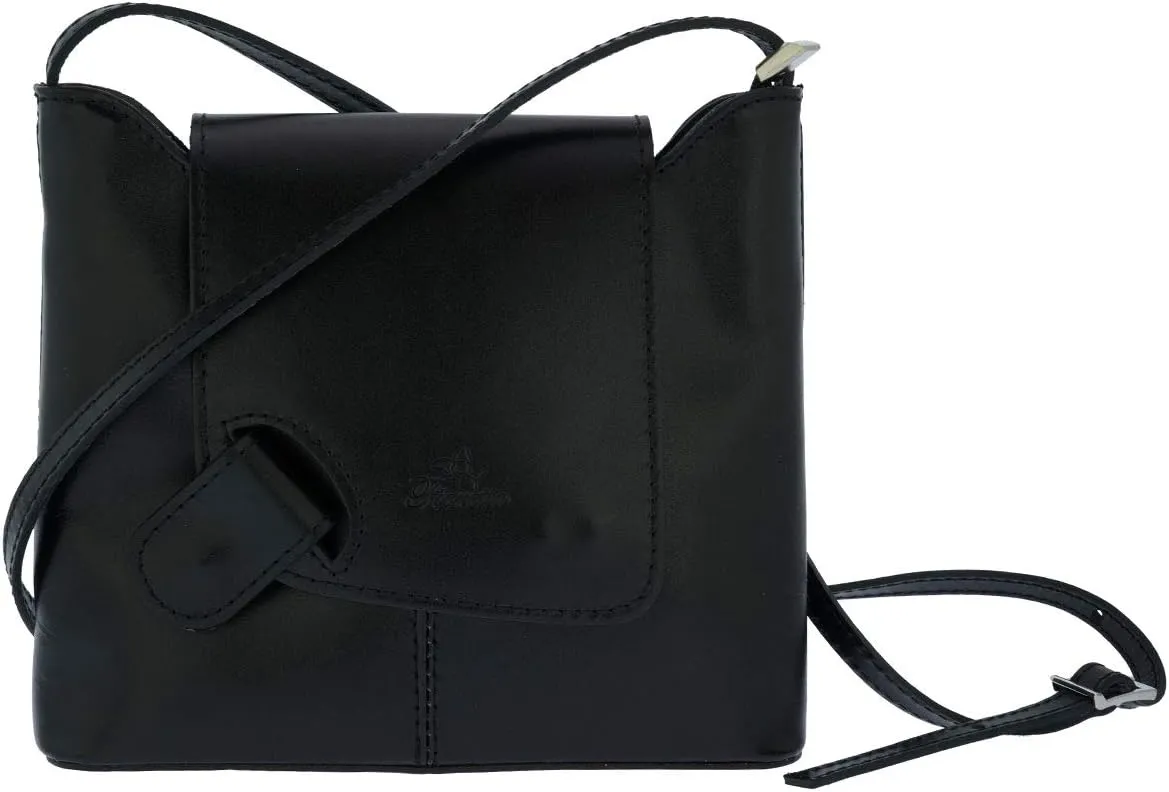 Italian Genuine Leather Crossbody Shoulder Bag Handbag For Women