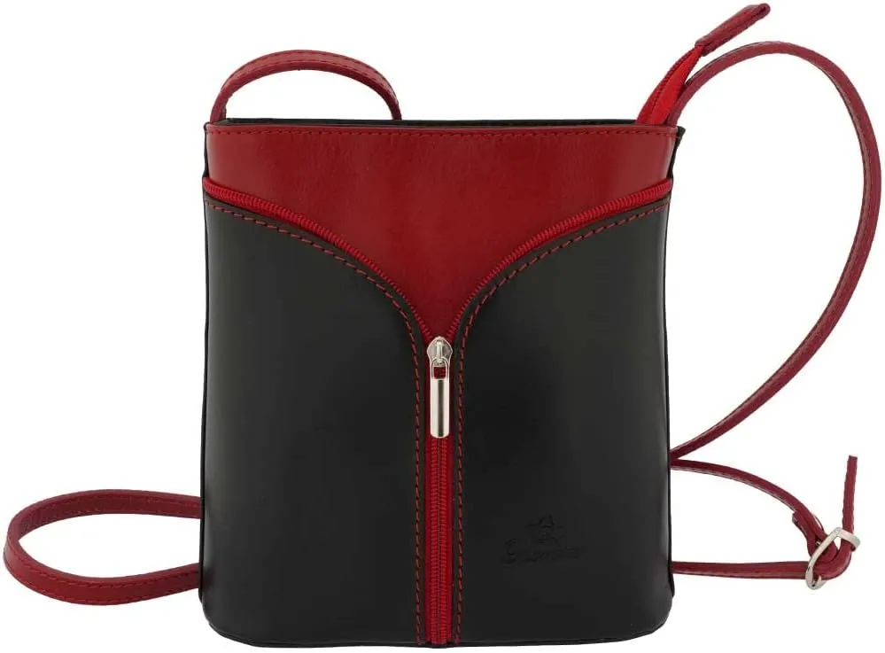 Italian Genuine Leather Crossbody Shoulder Bag Handbag Purse For Women