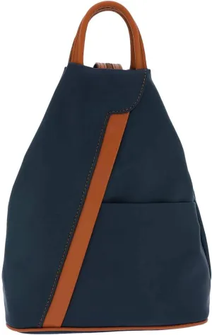 Italian Genuine Leather Top Handle Backpack Purse Shoulder Bag Handbag Rucksack For Women