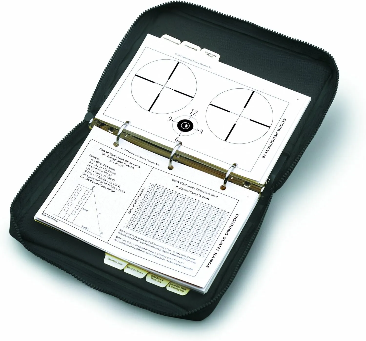 ITC Marksmanship Data Book 1 / Sniper/Long Range/Red Logo