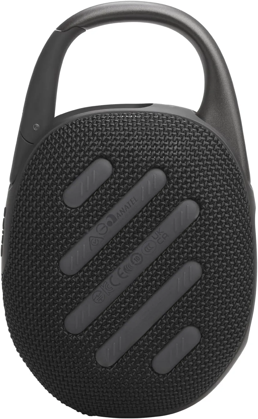 JBL Clip 5 Ultra Portable Bluetooth Speaker Bundle with gSport Case (Black)