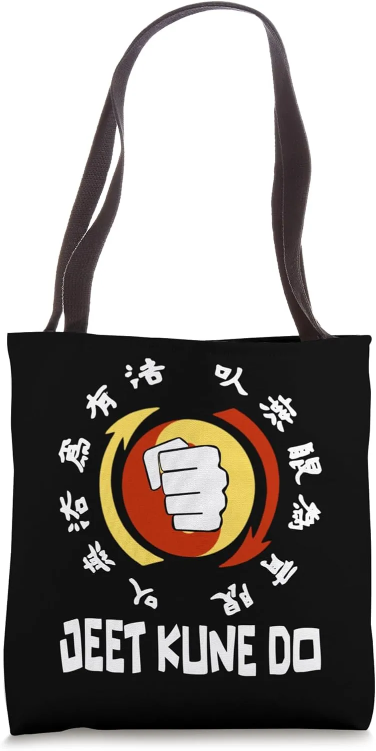 Jeet Kune Do JKD Emblem with Fist Tote Bag