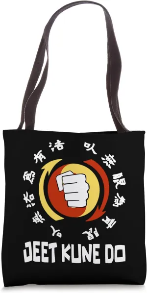 Jeet Kune Do JKD Emblem with Fist Tote Bag
