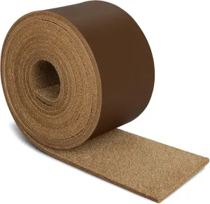 JinRuiKJ Top Grain Leather Strap - 2 Inch Wide 72 Inches Long Brown Leather Strips - Very Suitable for DIY Arts & Craft Projects, Traction Ropes, Bag Straps, Furniture Handles