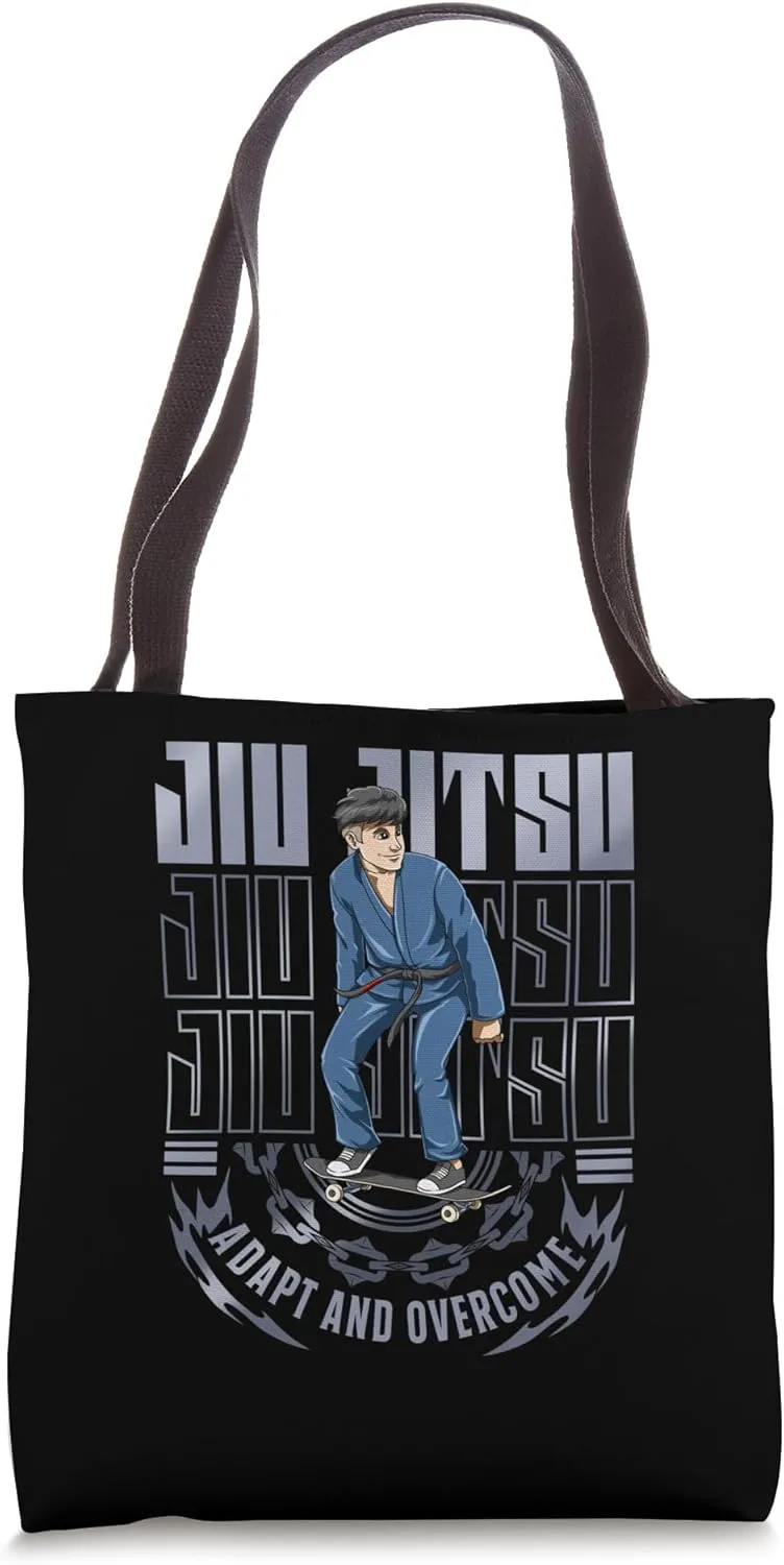Jiu Jitsu Adapt and Overcome - Grappling BJJ Bjj Skater Tote Bag