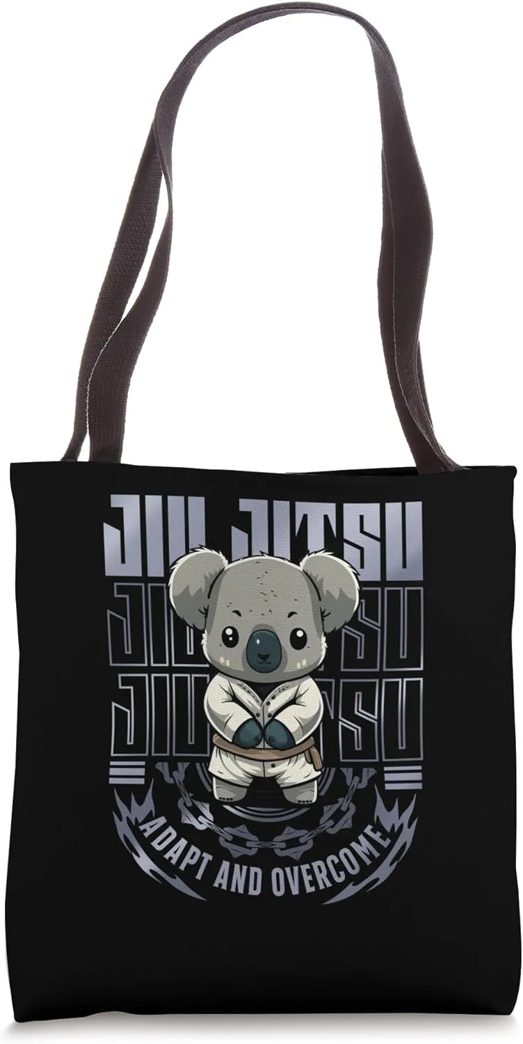 Jiu Jitsu Adapt and Overcome - Grappling BJJ cute Koala Tote Bag