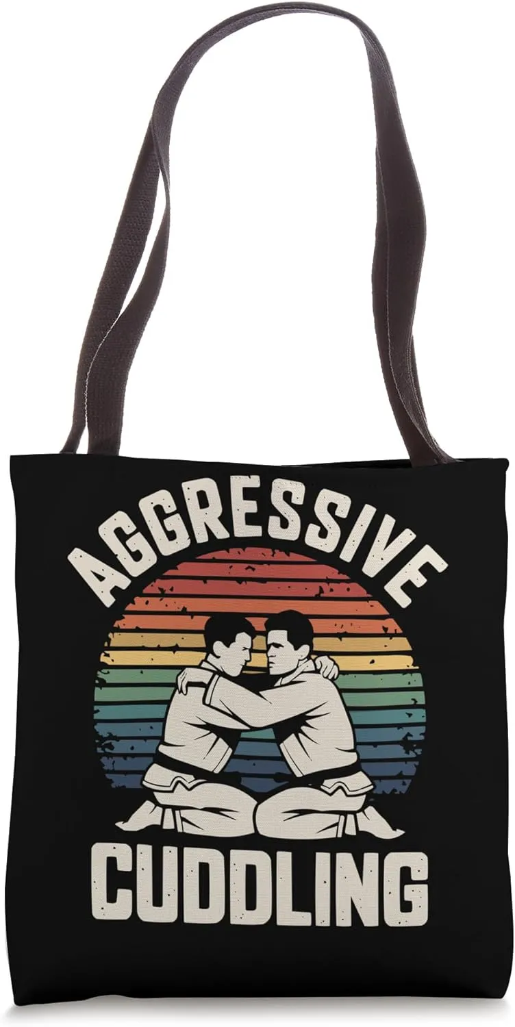 Jiu Jitsu BJJ Mixed Martial Arts MMA Combat Fighting Tote Bag