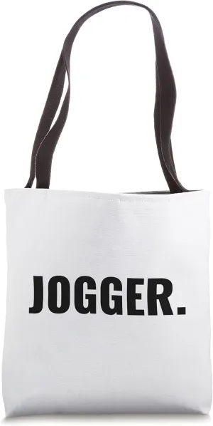 Jogger. Tote Bag