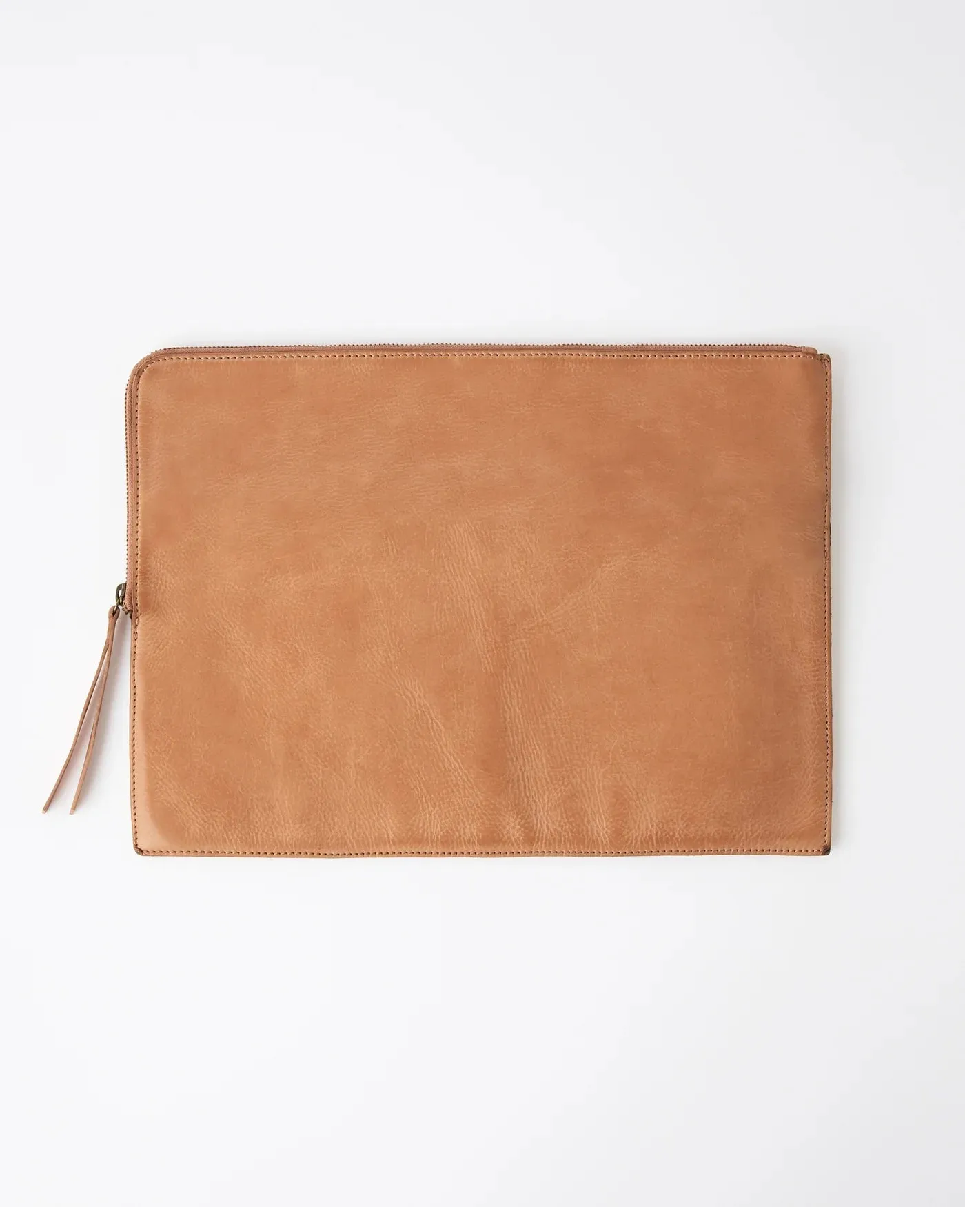 JUJU & Co Leather Laptop Sleeve   Document Holder - 3 colours