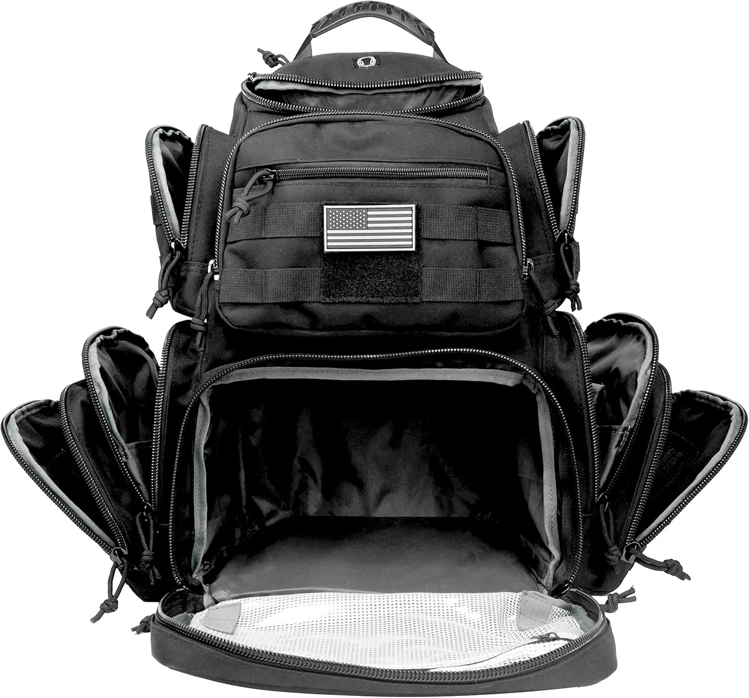 K-Cliffs Tactical Lockable Range Backpack with Free USA Patch