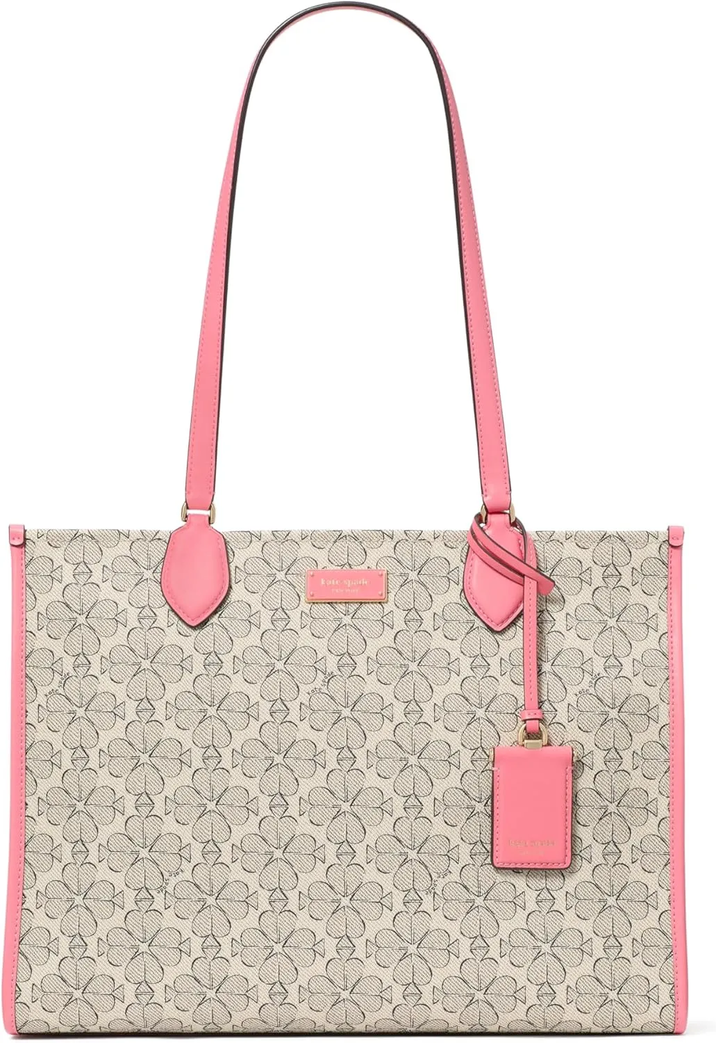 kate spade new york Spade Flower Coated Canvas Large Market Tote, Ruby Citrus Multi