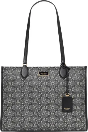 kate spade new york Women's Spade Flower Coated Canvas Market Tote