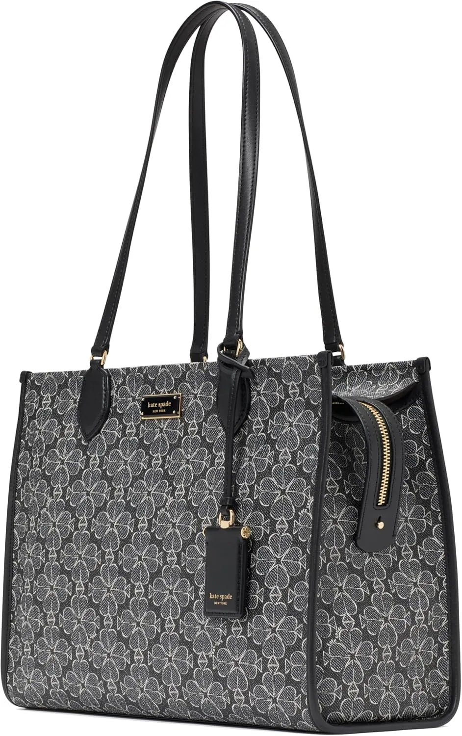 kate spade new york Women's Spade Flower Coated Canvas Market Tote