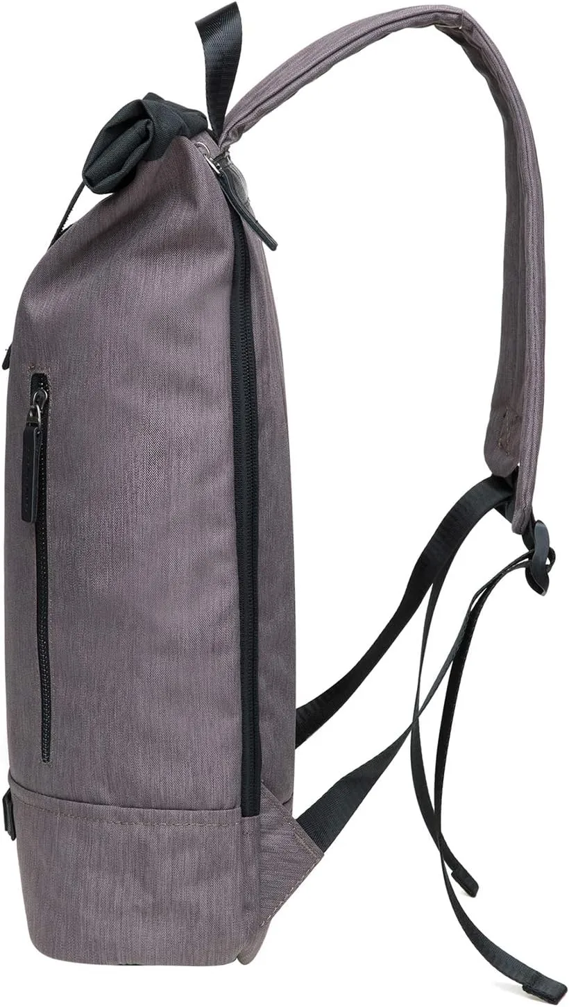 KAUKKO Large Multipurpose Backpack Satchel bags for Hiking Camping Travel with Laptop Compartment (06-2-Blackgrey)
