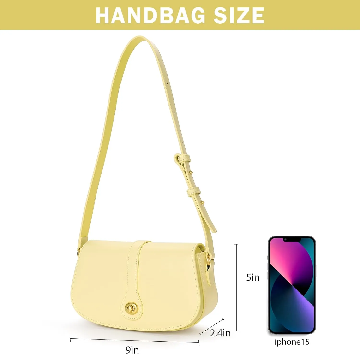 KEVANCHO Leather Shoulder Bag for Women, Women's Fashion Handbags Tote Clutch Bag with Zipper, Gifts for Her
