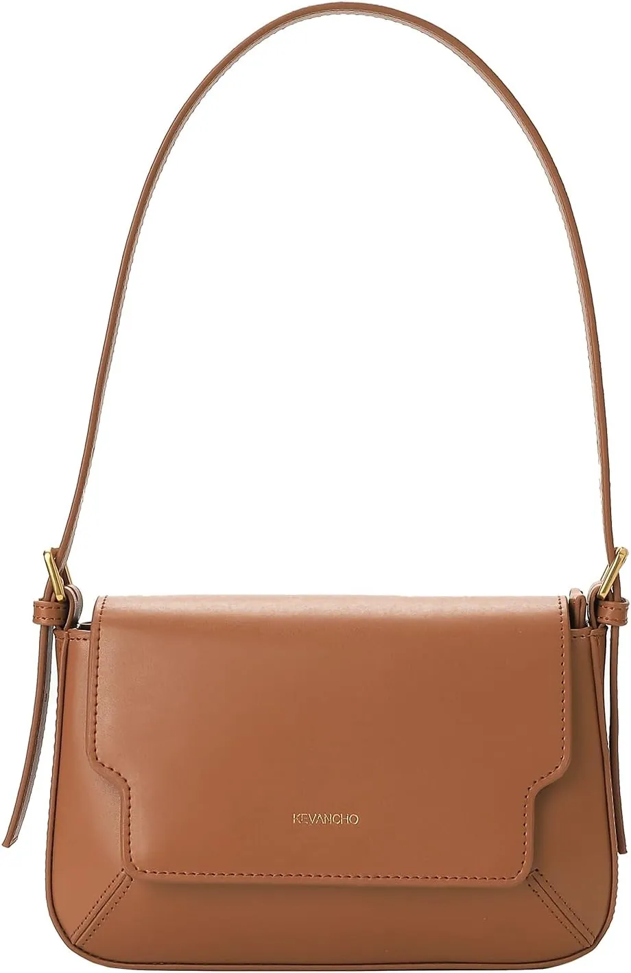 KEVANCHO Leather Shoulder Bag for Women, Women's Fashion Handbags Tote Clutch Bag with Zipper, Gifts for Her