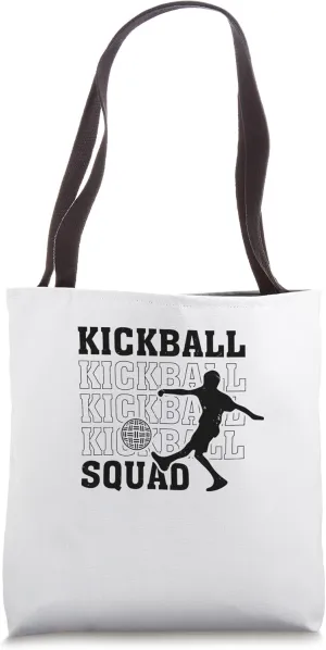Kickball Squad Team Kickball Player Tote Bag