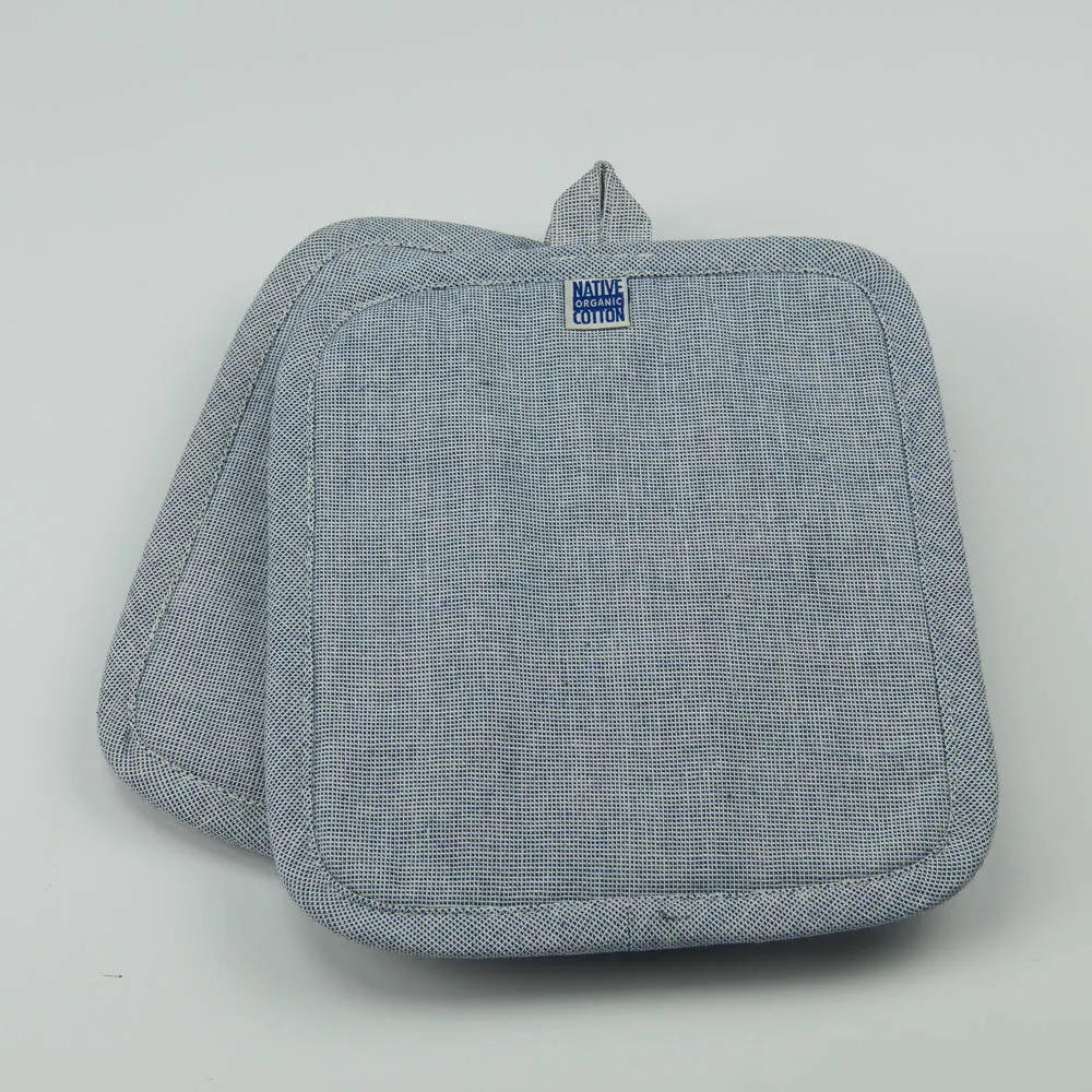 Kitchen Pot Holders - Solid Heather - Set of 2