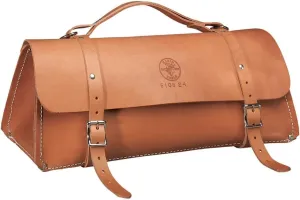 Klein Tools 5108-24 Deluxe Leather Bag, 24-Inch